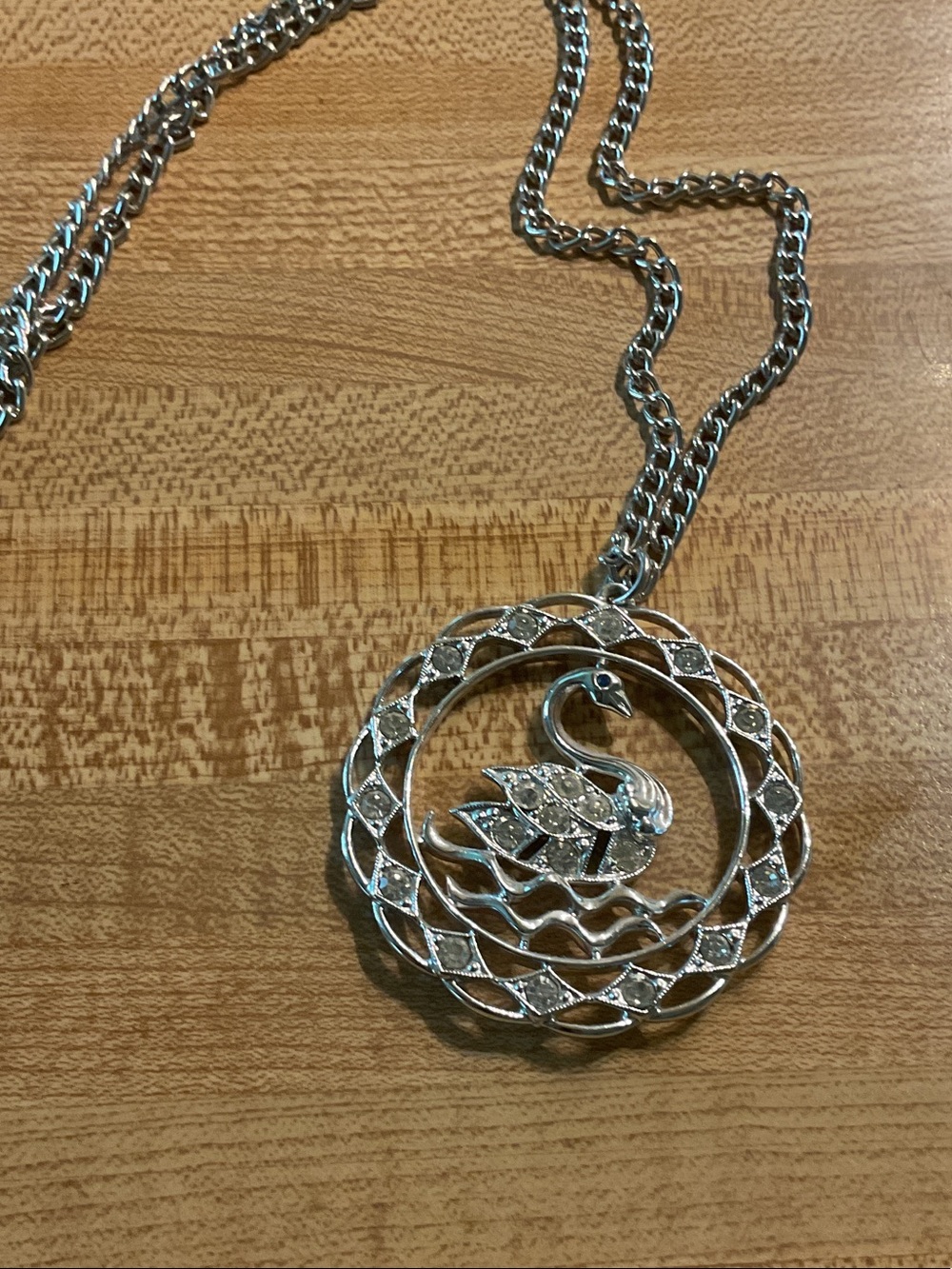 1974 Swan Lake Necklace Sarah Coventry